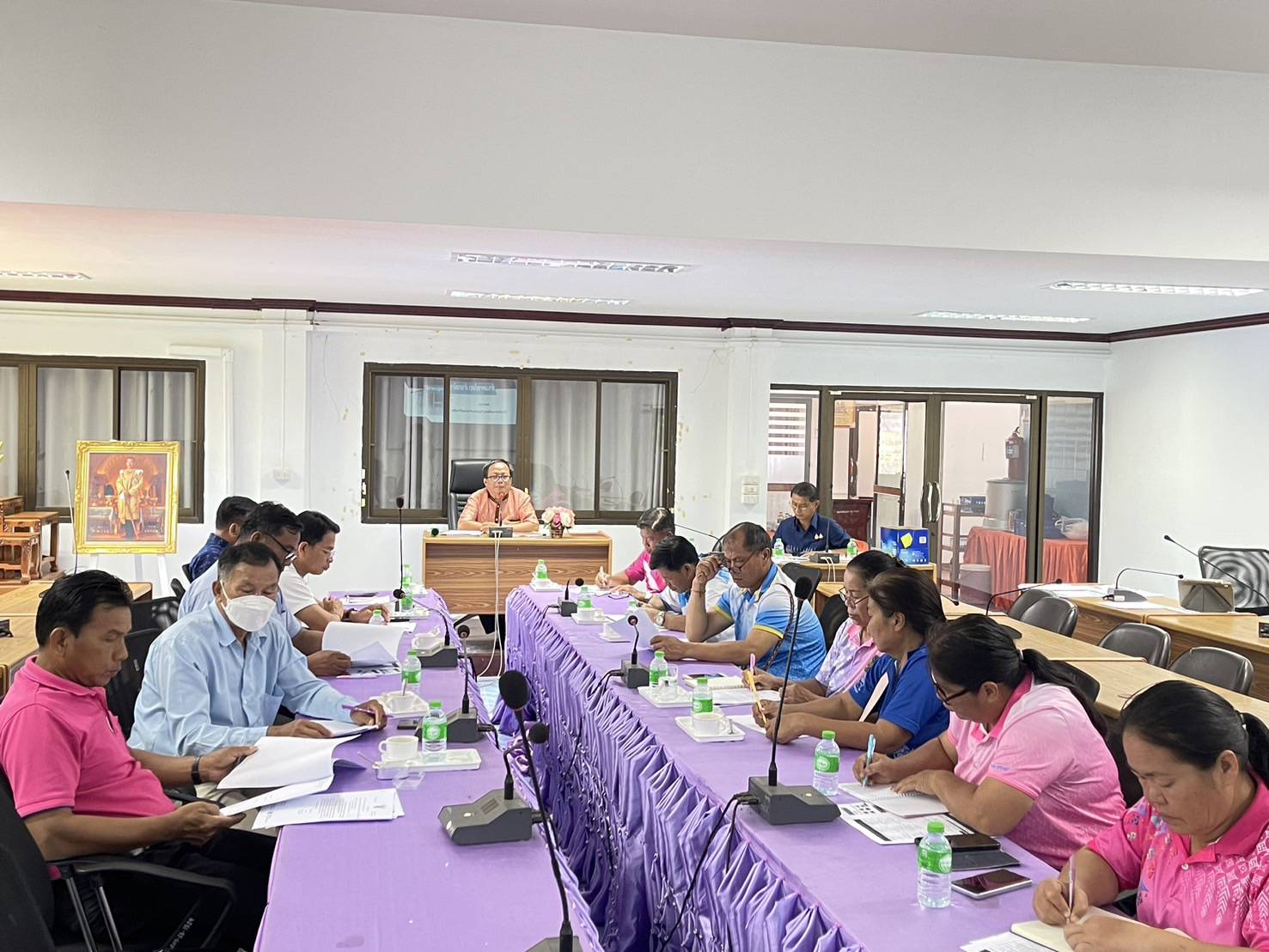 แลกเปลี่ยนบทเรียนความสำเร็จผู้นำการเปลี่ยนแปลง (ระดับอำเภอ)